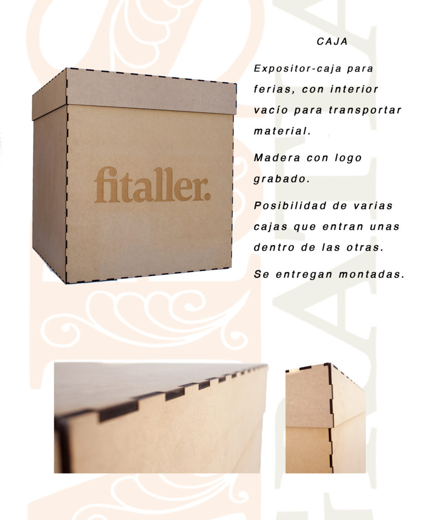 Customised wooden boxes in mdf wood